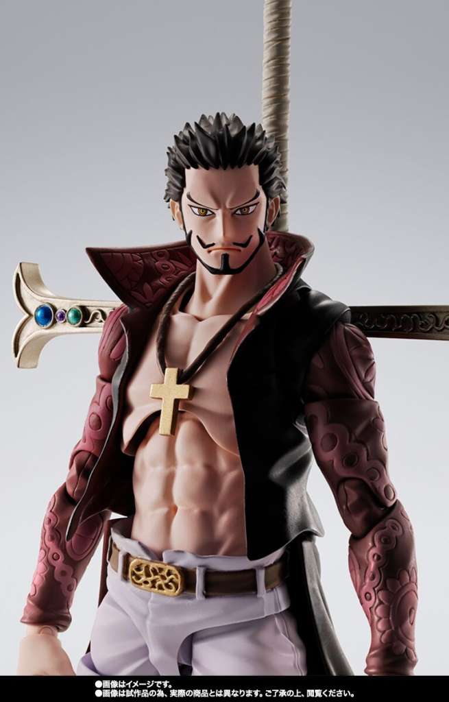 One Piece Dracule Mihawk Hawkeye Shf