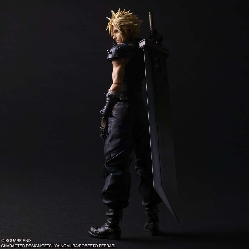 Final Fantasy 7 Rebirth Cloud Strife Play Arts Shin