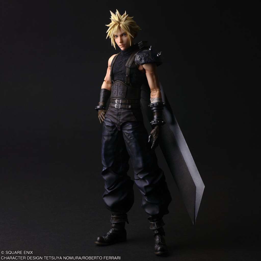 Final Fantasy 7 Rebirth Cloud Strife Play Arts Shin