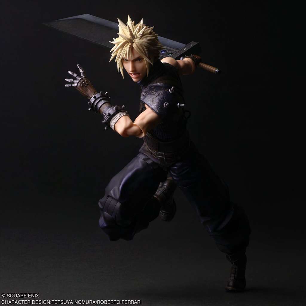 Final Fantasy 7 Rebirth Cloud Strife Play Arts Shin