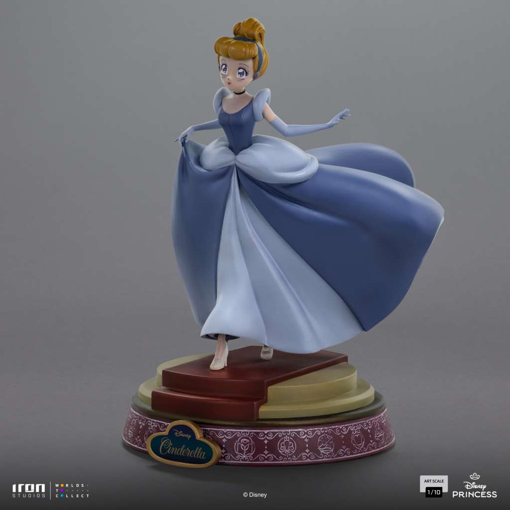 Disney Anime Princess Cinderella Pvc Statue