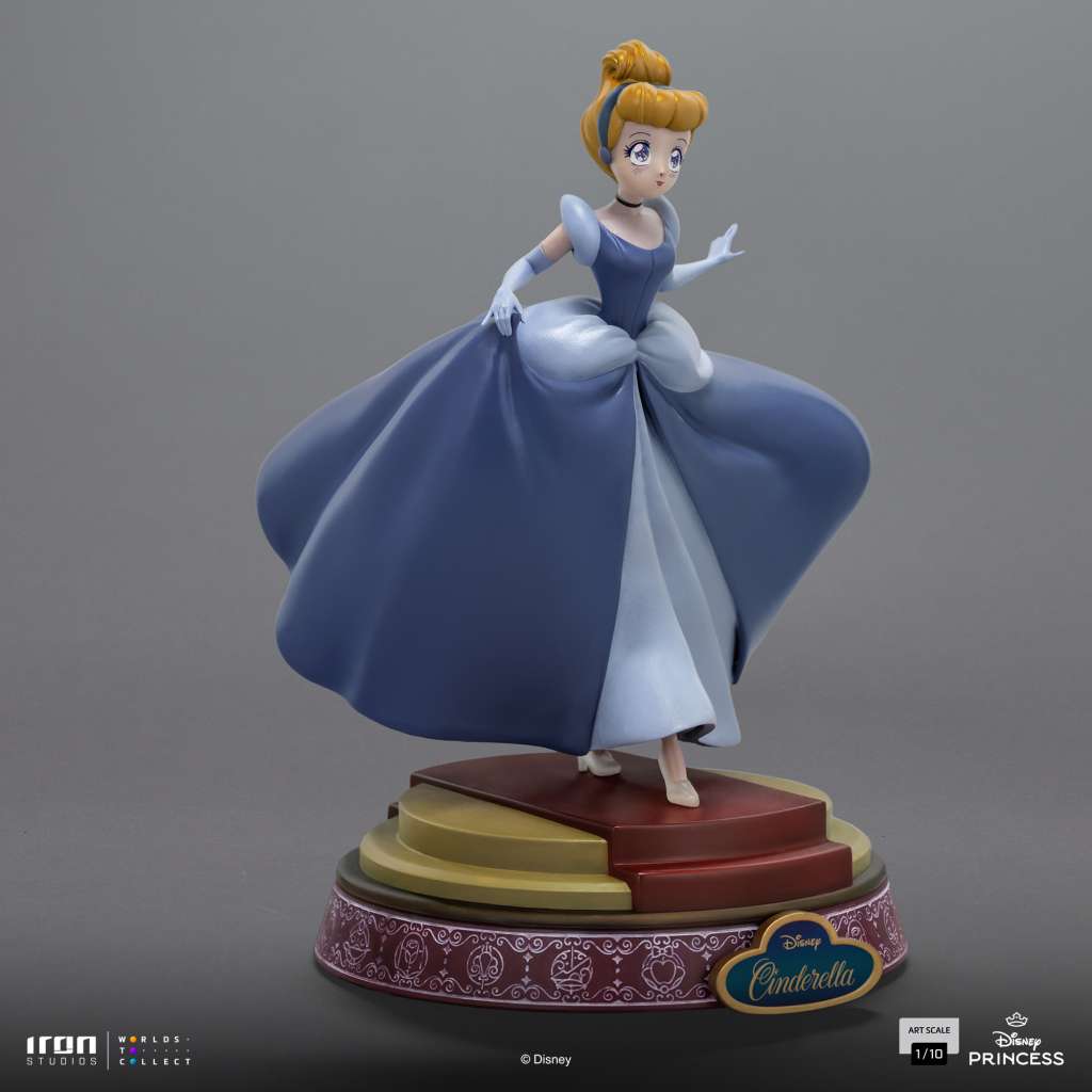 Disney Anime Princess Cinderella Pvc Statue