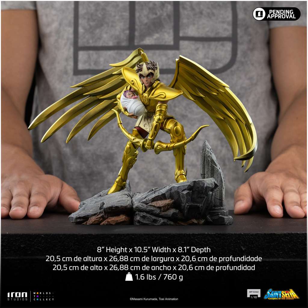Saint Seiya Sagittarius Aiolos 1/10 Statue