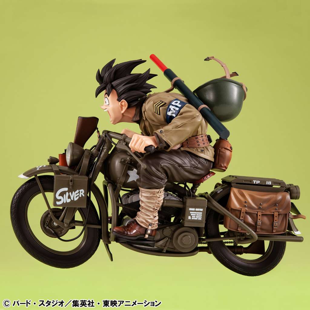 Dragon Ball Z Son Goku & Bike Desktop Real Mccoy Ex