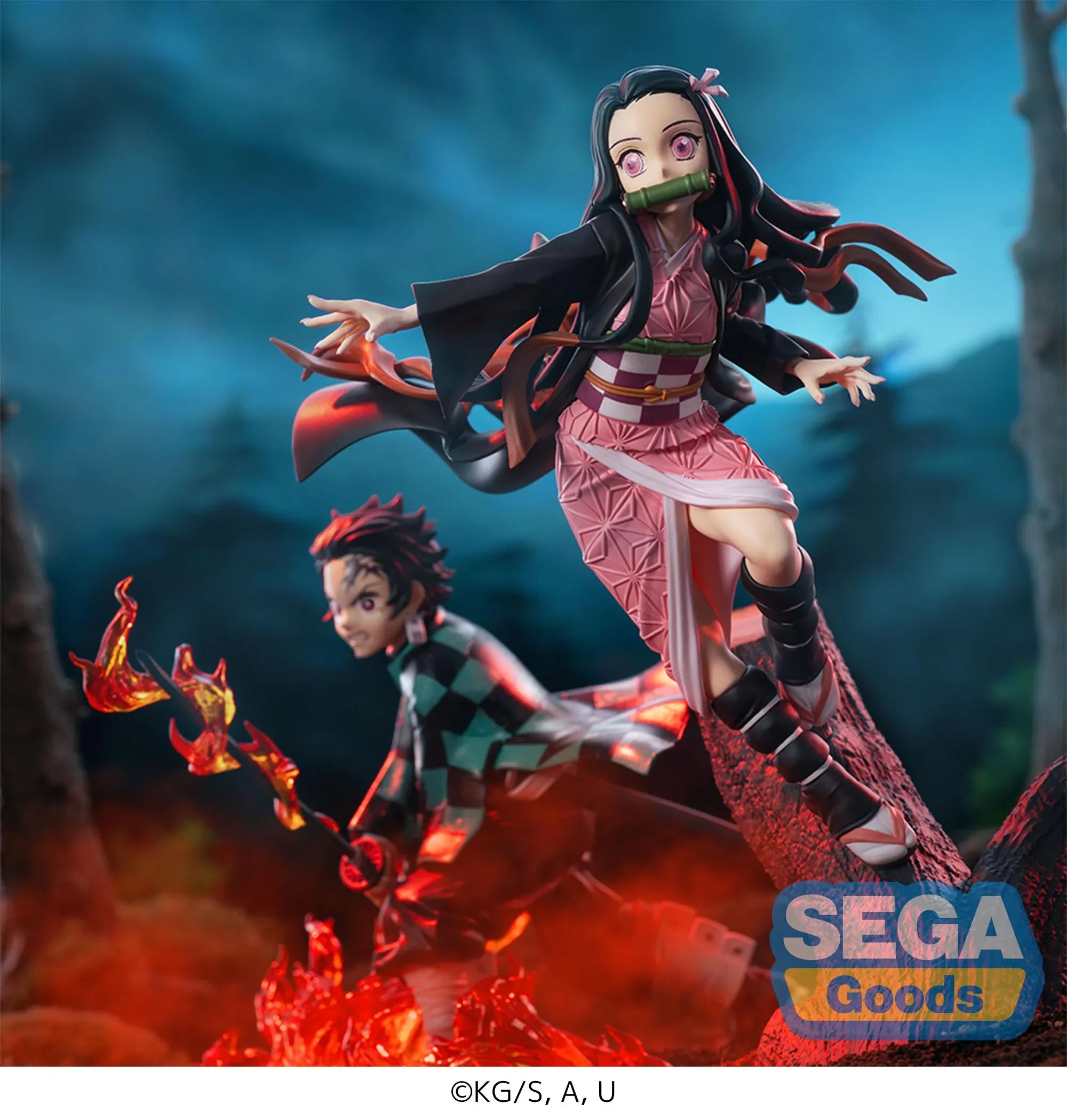 Demon Slayer Nezuko Kamado Xross Link Fig Rerun