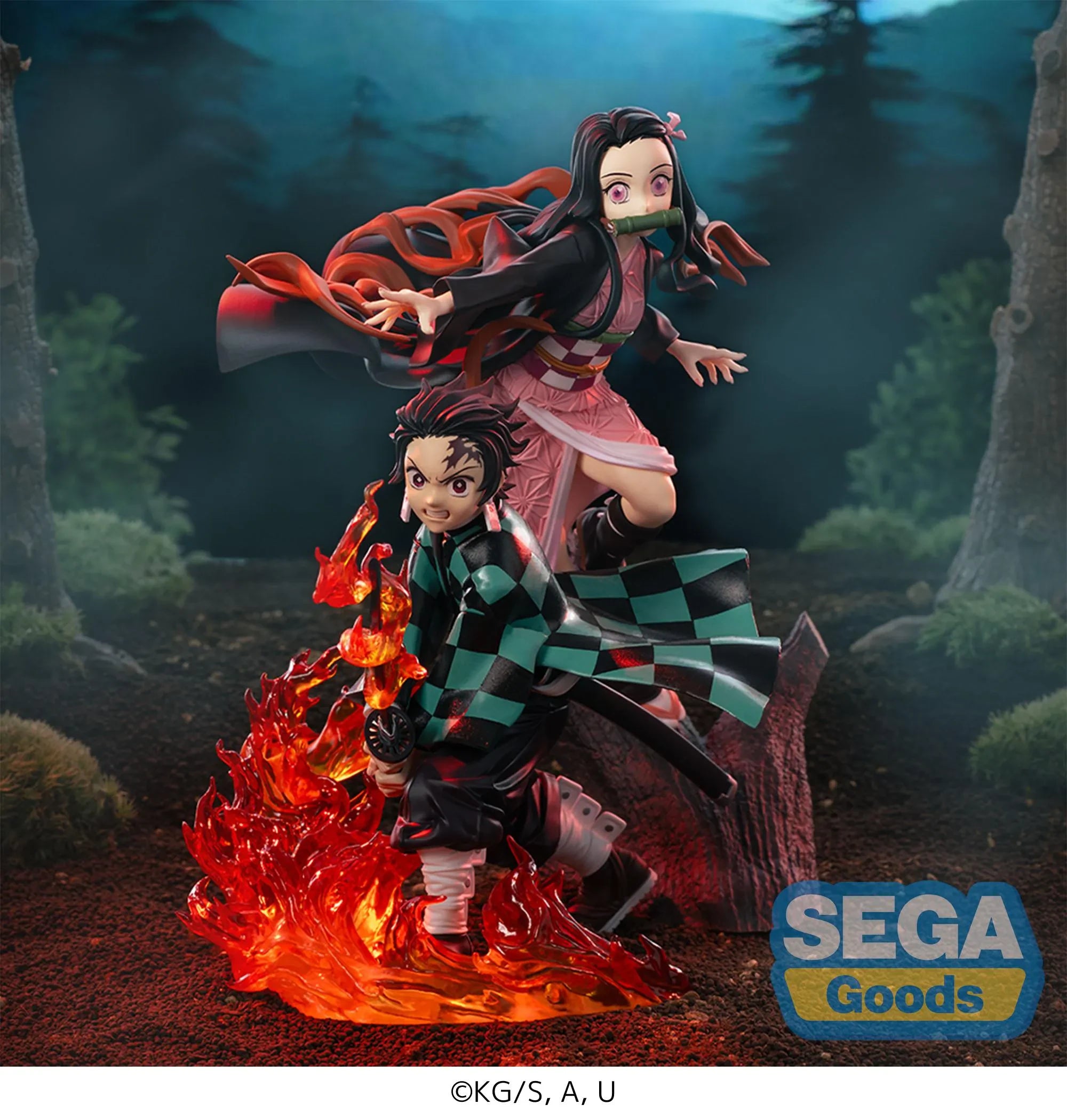 Demon Slayer Nezuko Kamado Xross Link Fig Rerun