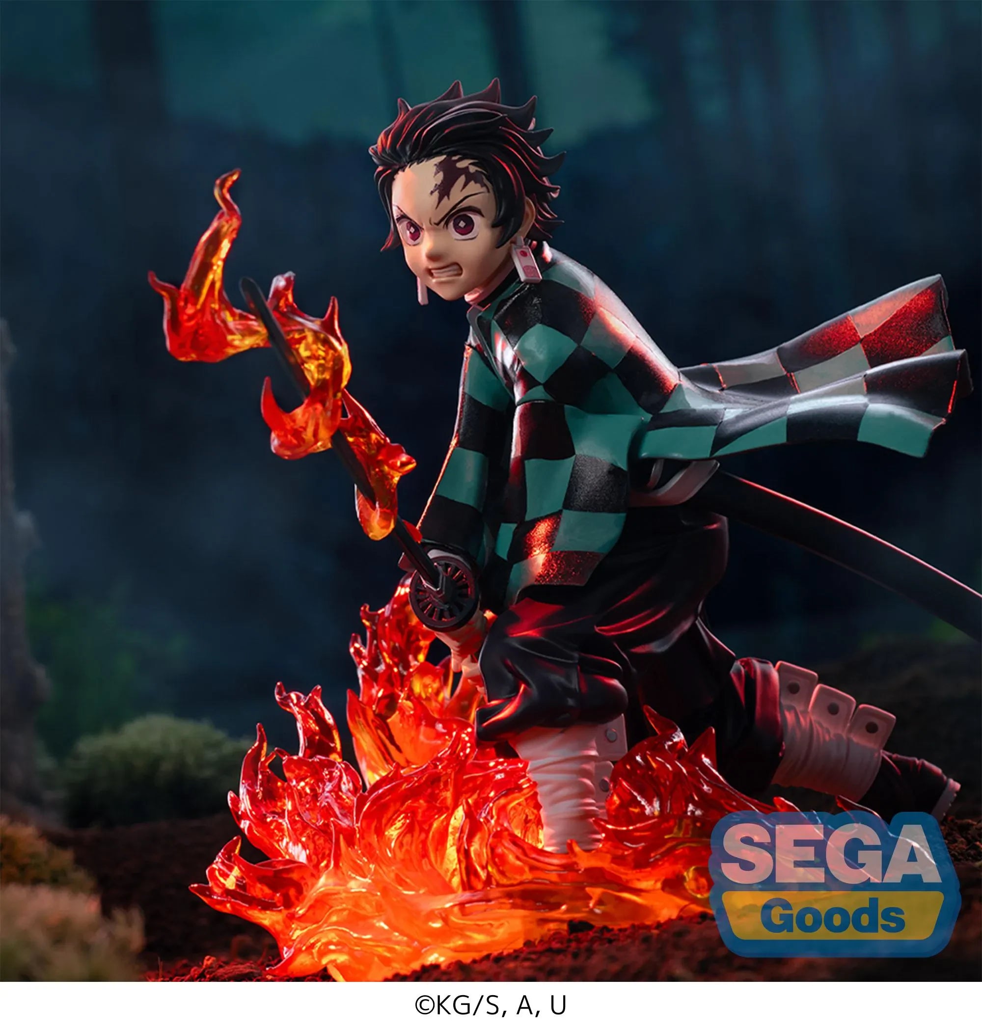 Demon Slayer Tanjiro Kamado Xross Link Anime Fig Rerun