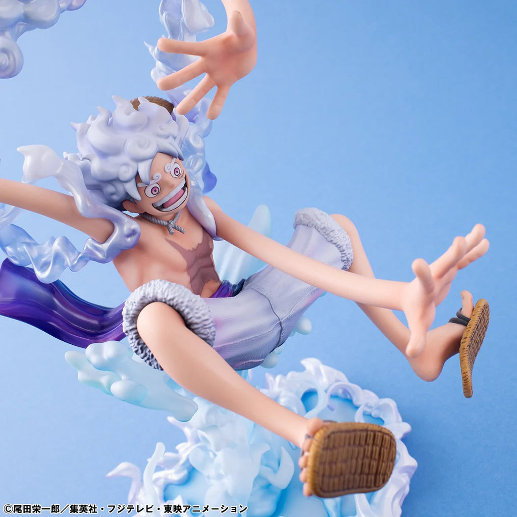 One Piece Monkey D Luffy Gear Fifth Evolutionary History Pop Statue