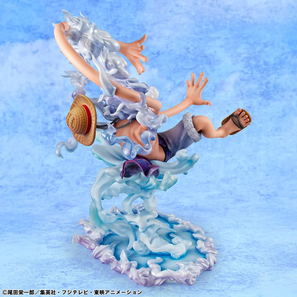 One Piece Monkey D Luffy Gear Fifth Evolutionary History Pop Statue