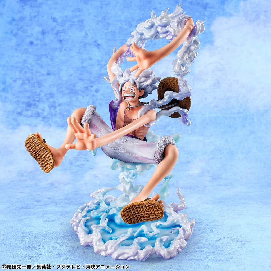 One Piece Monkey D Luffy Gear Fifth Evolutionary History Pop Statue