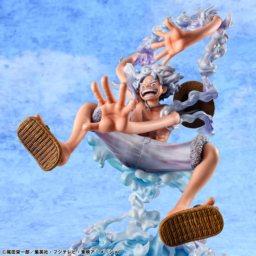 One Piece Monkey D Luffy Gear Fifth Evolutionary History Pop Statue