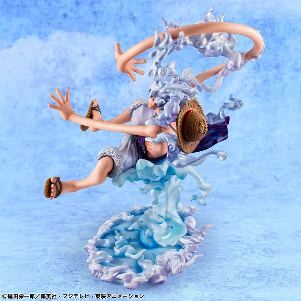 One Piece Monkey D Luffy Gear Fifth Evolutionary History Pop Statue