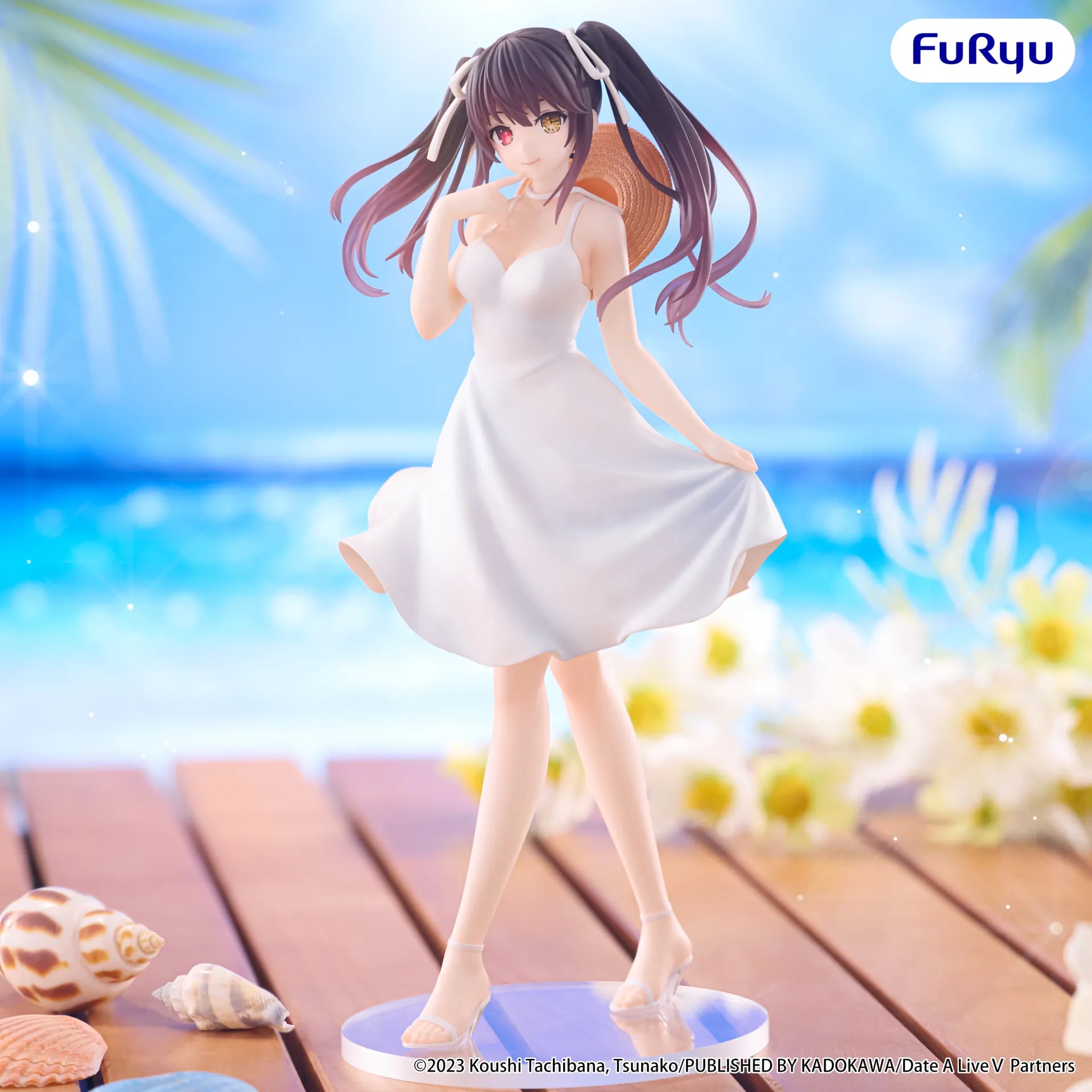 Date A Live V Kurumi Tokisaki Summer Dress Figure
