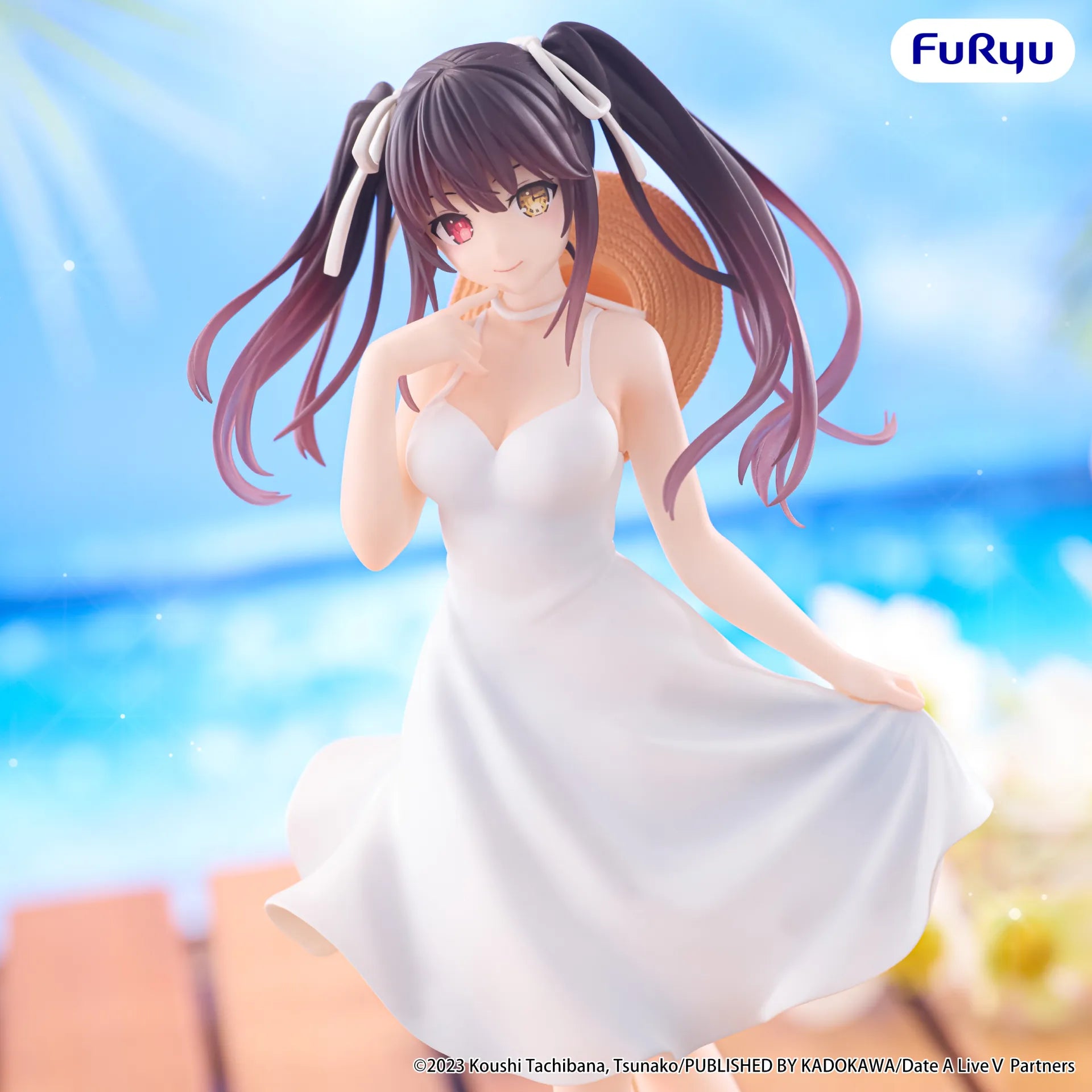 Date A Live V Kurumi Tokisaki Summer Dress Figure