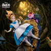 Alice In Wonderland & The Cheshire Cat Master Craft Statue 40 cm