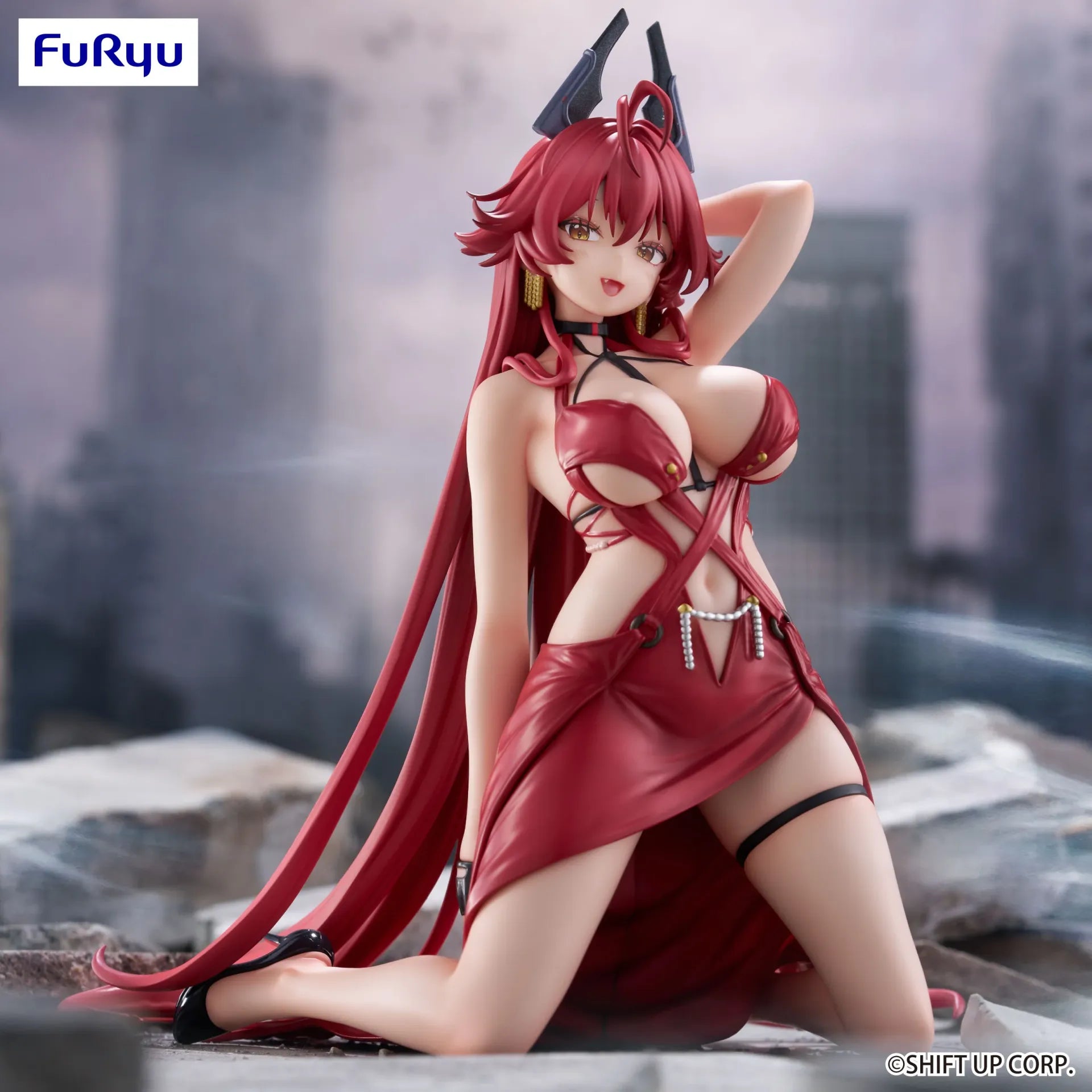 Goddess Of Victory Nikke Red Hood Nonsense Red Noodle Stopper Figure