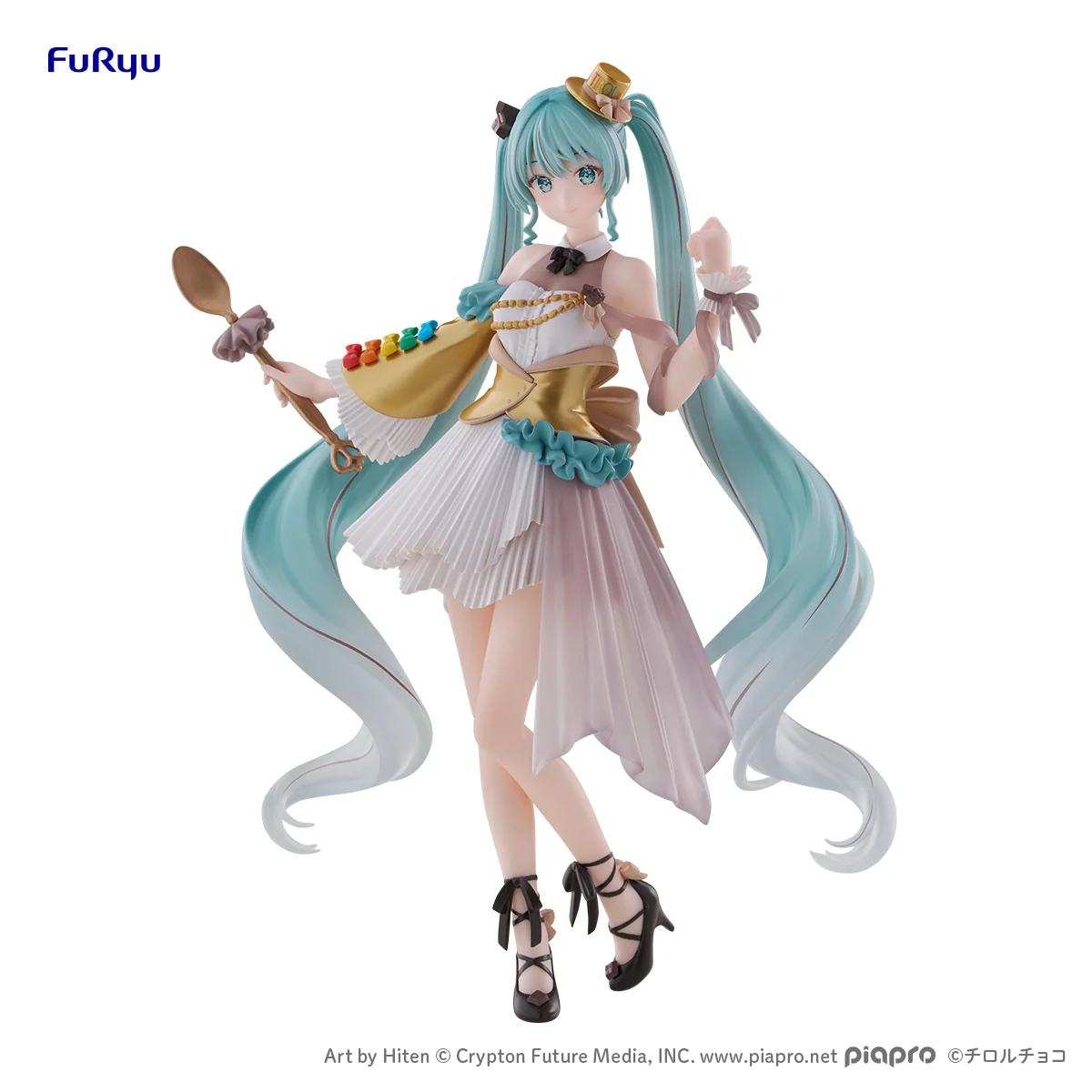 Hatsune Miku X Tirol Choco Collaboration Coffee Nougat  Color Figure