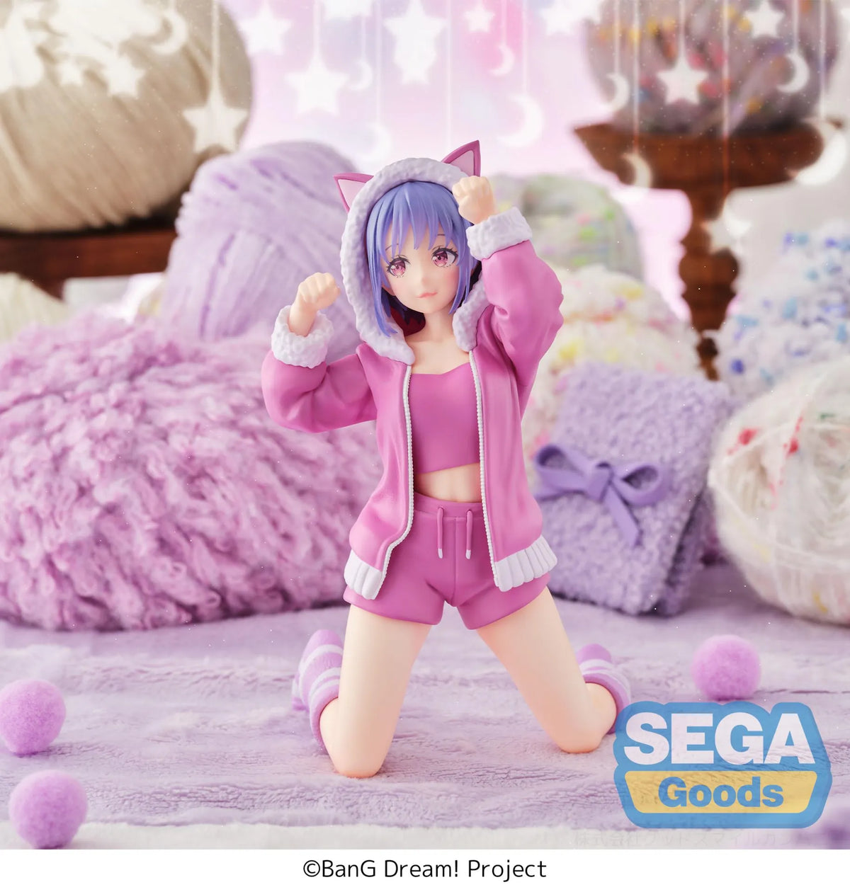 Bang Dream Nyamu Yutenji Pajama Party Yumemirize Figure