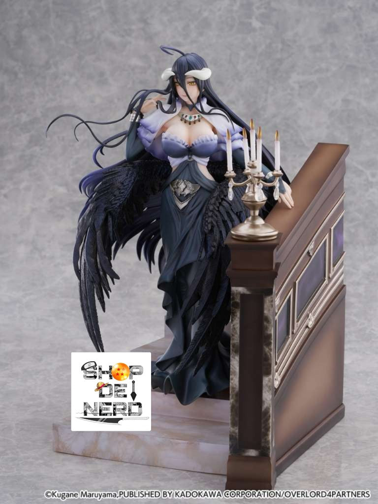 Overlord Albedo Jet Black Dress 1/7