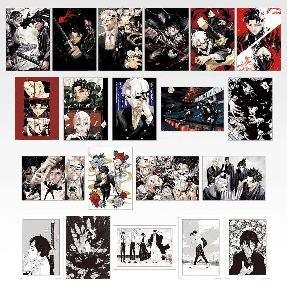 Ichiban   Kuji   Kagurabachi   -   F   Prize   Clear   Poster   (20   Types)