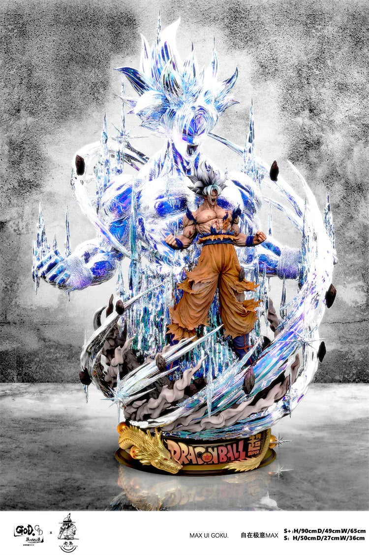 God Studio Dragon Ball Max Ui Goku Statue