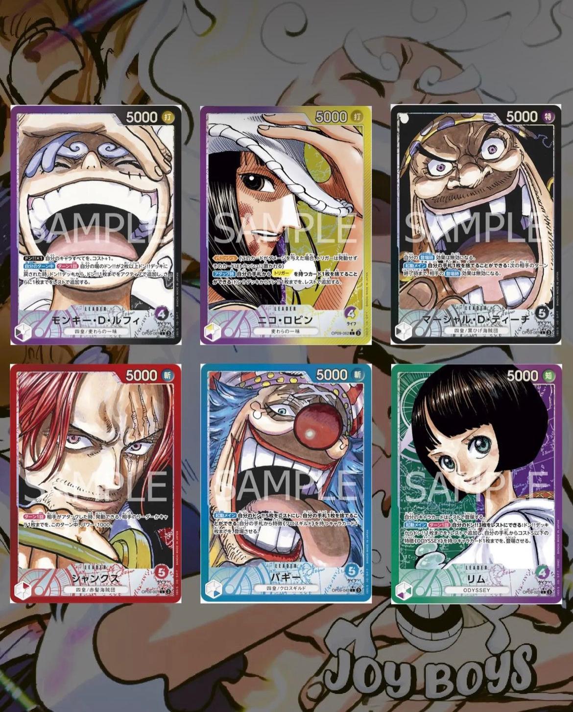 One Piece OP-09 CARD (box da 24 bustine)