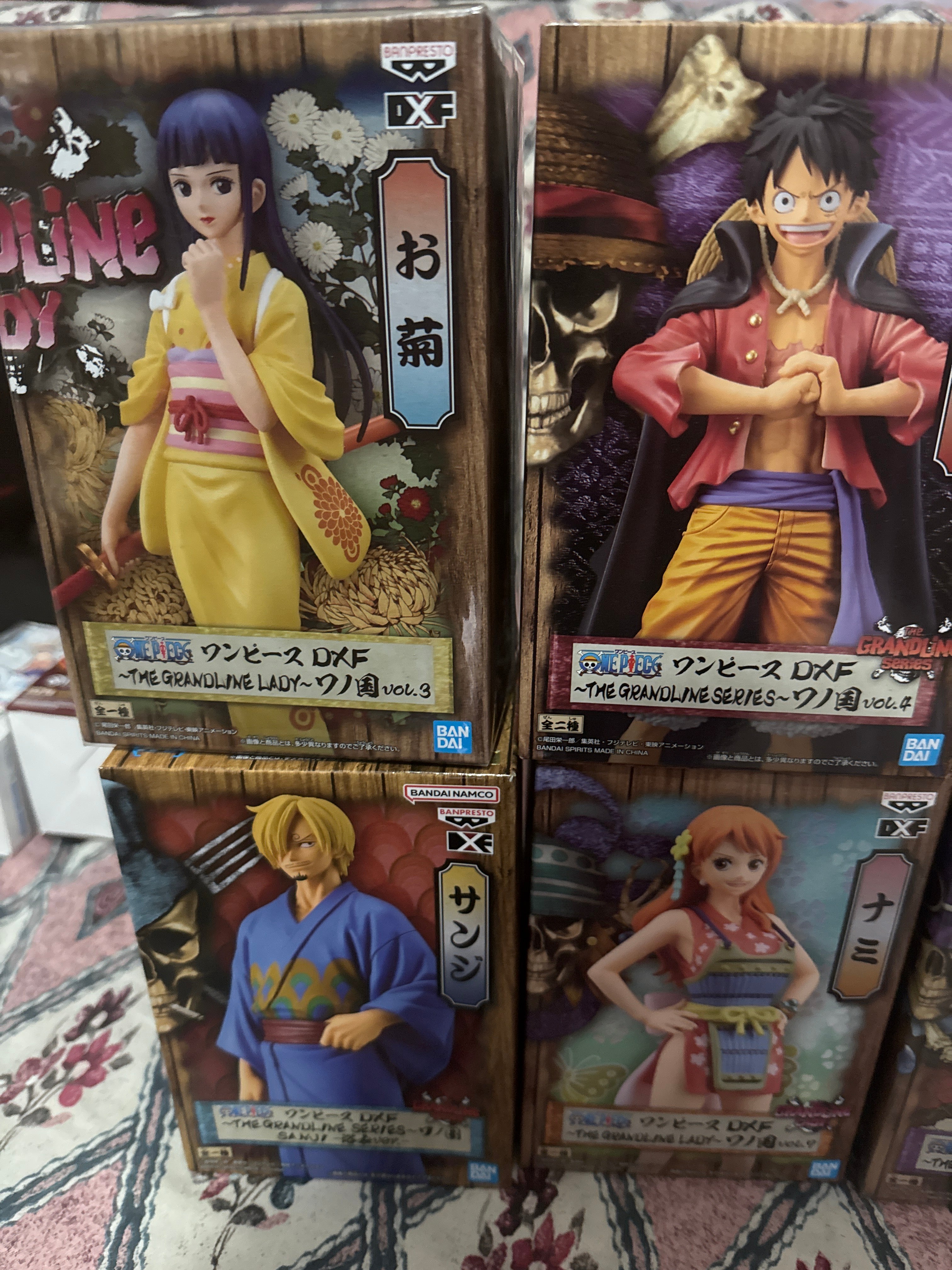 One piece lotto 8 banpresto Wano