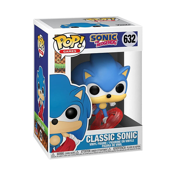 Funko POP! Sonic the Hedgehog 30Th: Classic Sonic Run (632)