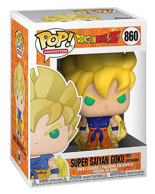 Funko POP! Dragon Ball Z: SS Goku (First Appearance) (860)