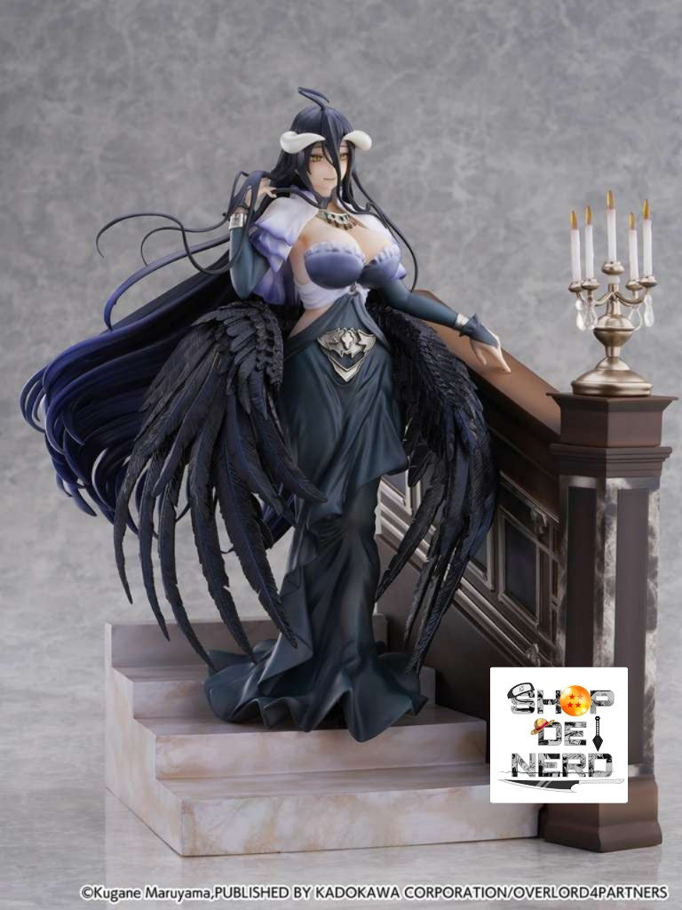 Overlord Albedo Jet Black Dress 1/7