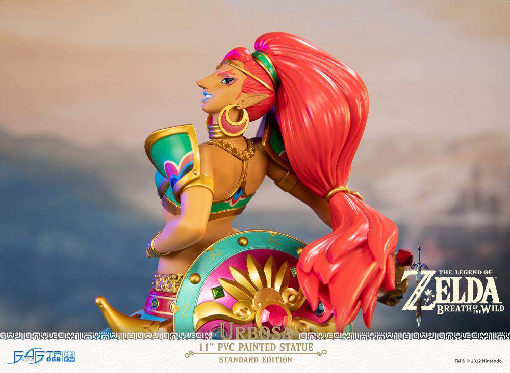 Legend of zelda botw urbosa pvc statue