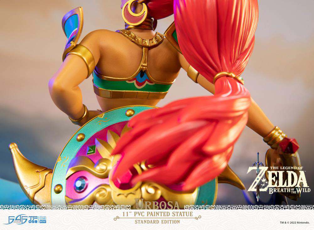 Legend of zelda botw urbosa pvc statue