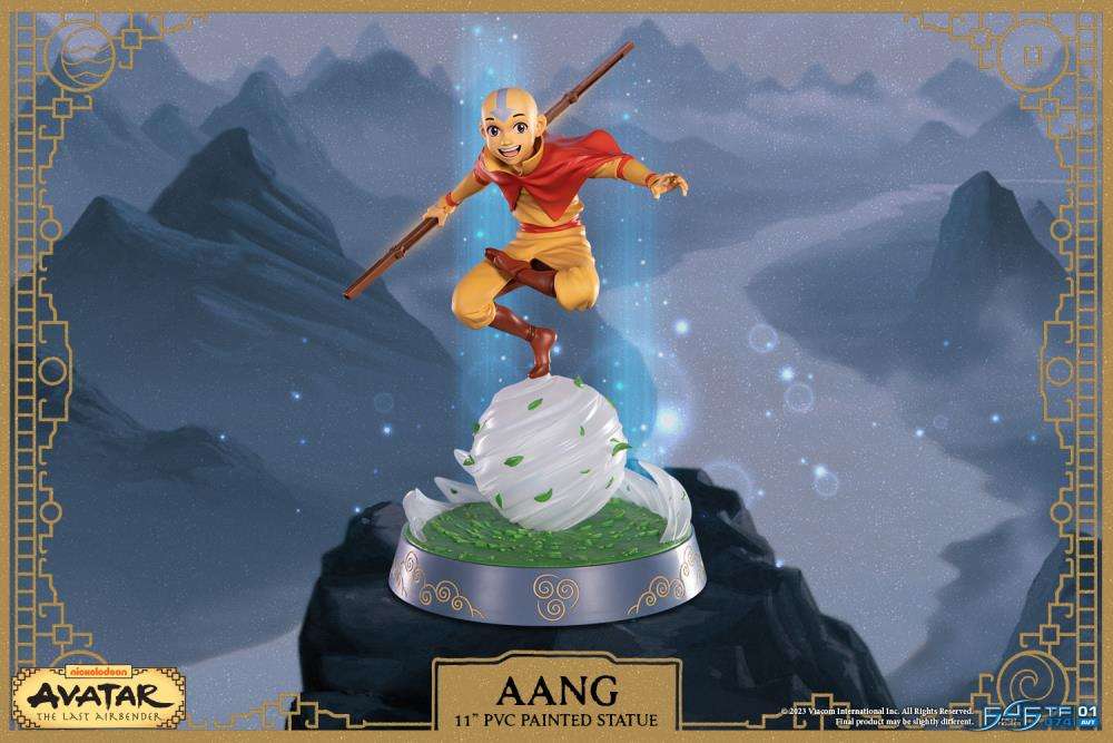 Avatar The Last Airbender Aang 11 Pvc Collector Edition Painted Statue