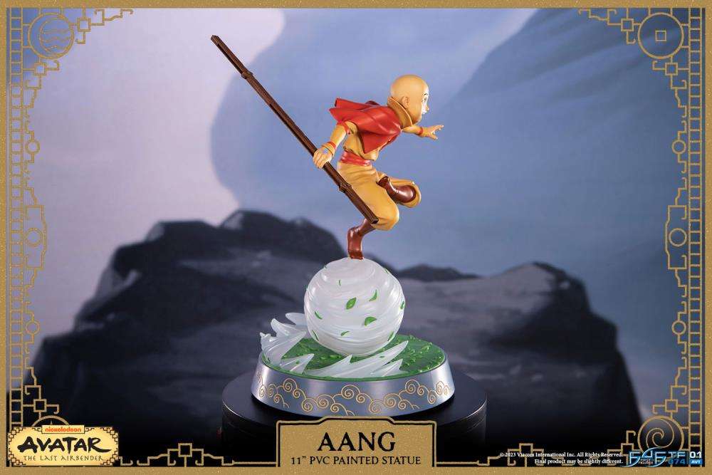 Avatar The Last Airbender Aang 11 Pvc Collector Edition Painted Statue