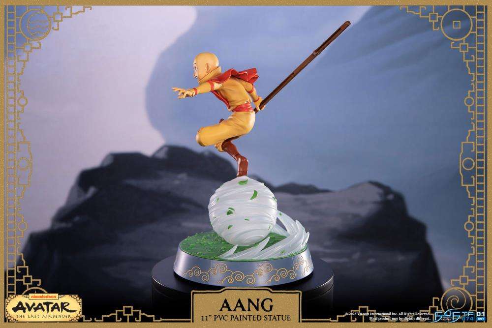 Avatar The Last Airbender Aang 11 Pvc Collector Edition Painted Statue