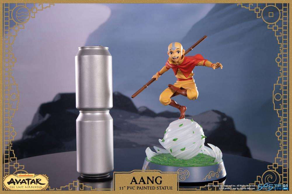 Avatar The Last Airbender Aang 11 Pvc Collector Edition Painted Statue