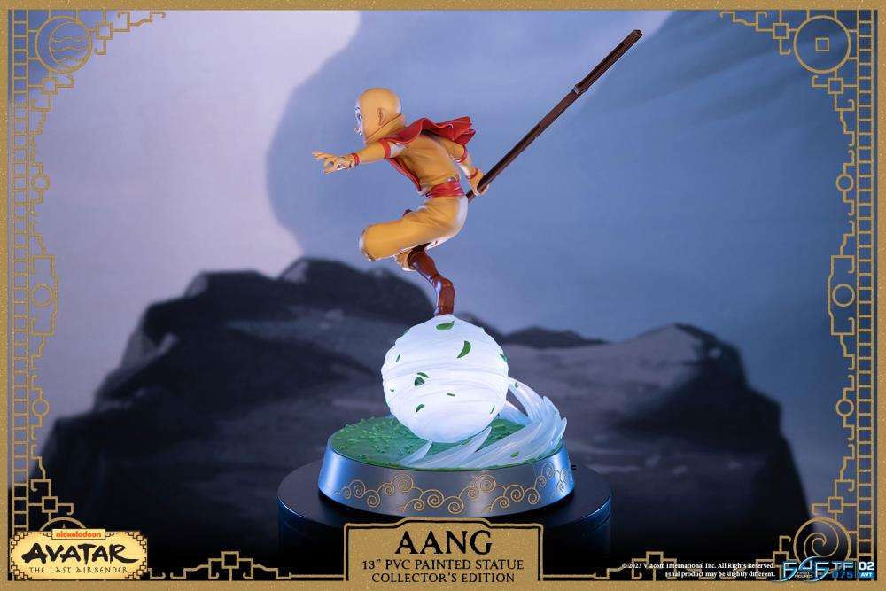 Avatar The Last Airbender Aang 11 Pvc Collector Edition Painted Statue