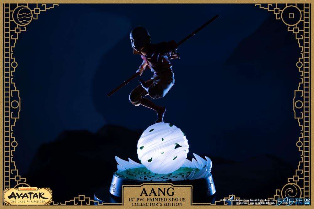 Avatar The Last Airbender Aang 11 Pvc Collector Edition Painted Statue