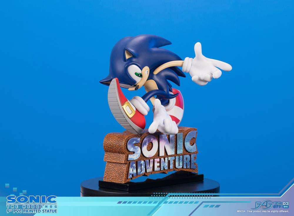 Sonic Adventure Sonic The Hedgehog Collector Edition Pvc Statue