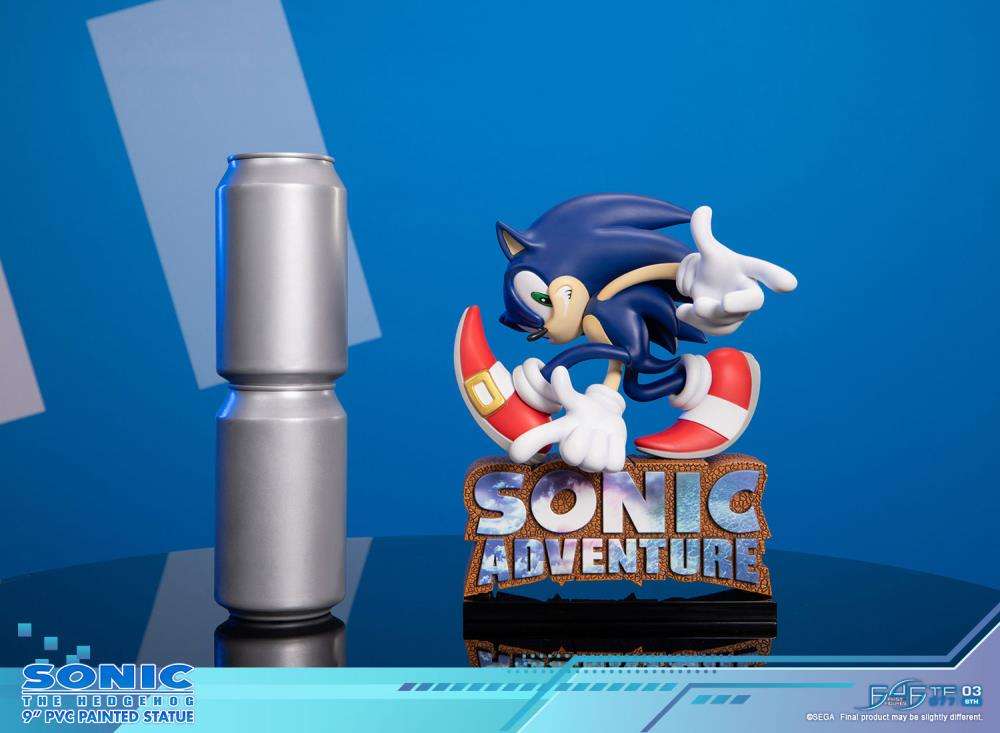 Sonic Adventure Sonic The Hedgehog Collector Edition Pvc Statue