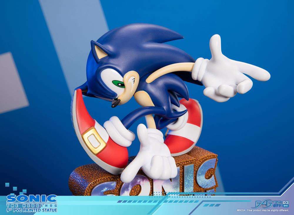 Sonic Adventure Sonic The Hedgehog Collector Edition Pvc Statue