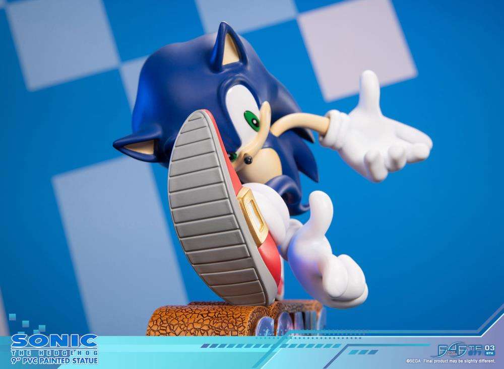 Sonic Adventure Sonic The Hedgehog Collector Edition Pvc Statue