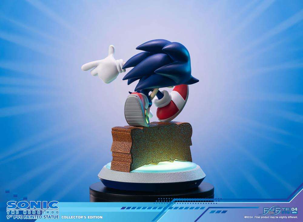 Sonic Adventure Sonic The Hedgehog Collector Edition Pvc Statue