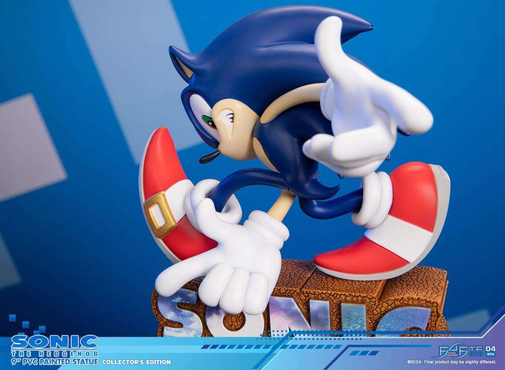 Sonic Adventure Sonic The Hedgehog Collector Edition Pvc Statue