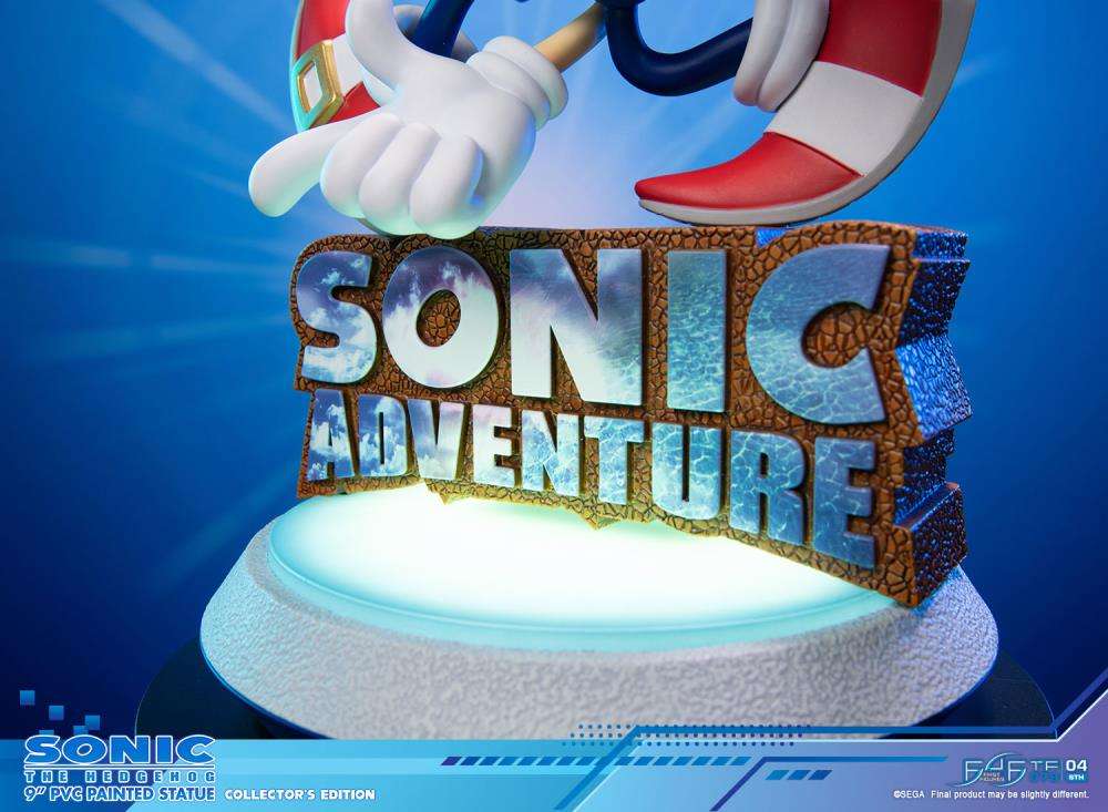 Sonic Adventure Sonic The Hedgehog Collector Edition Pvc Statue