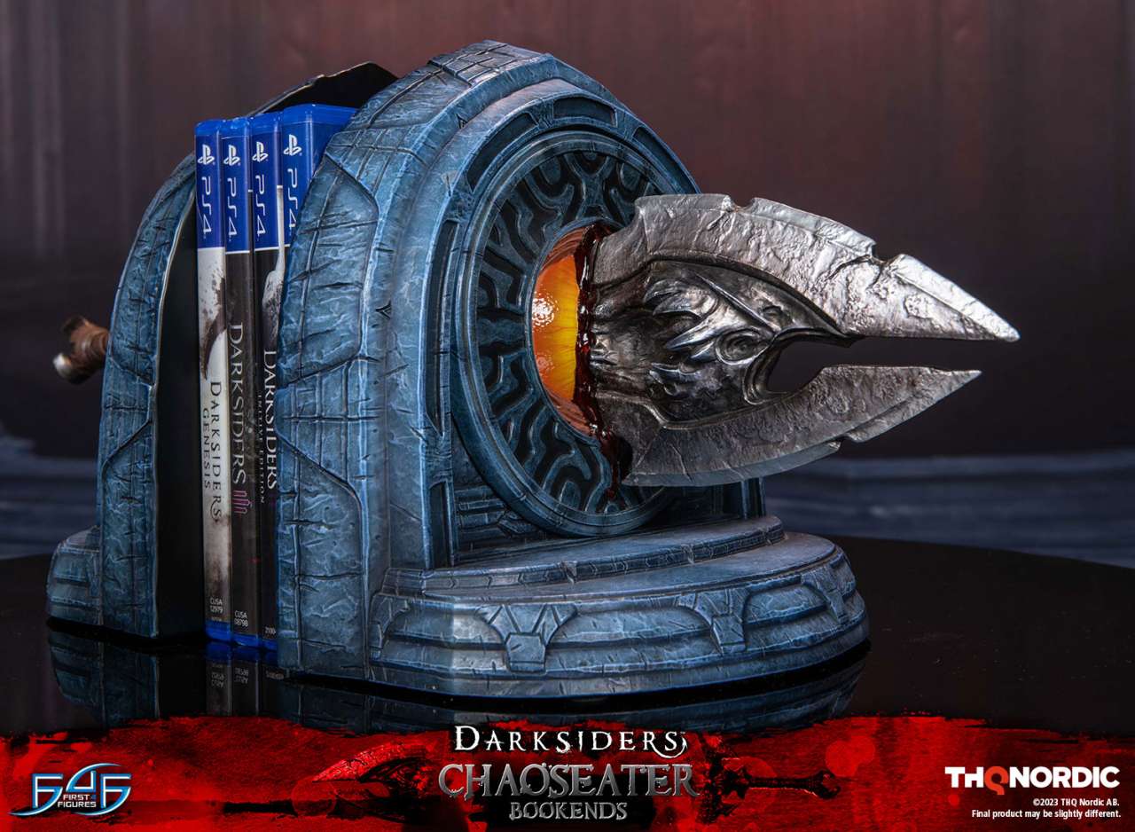 Darksiders Chaoseater Bookends