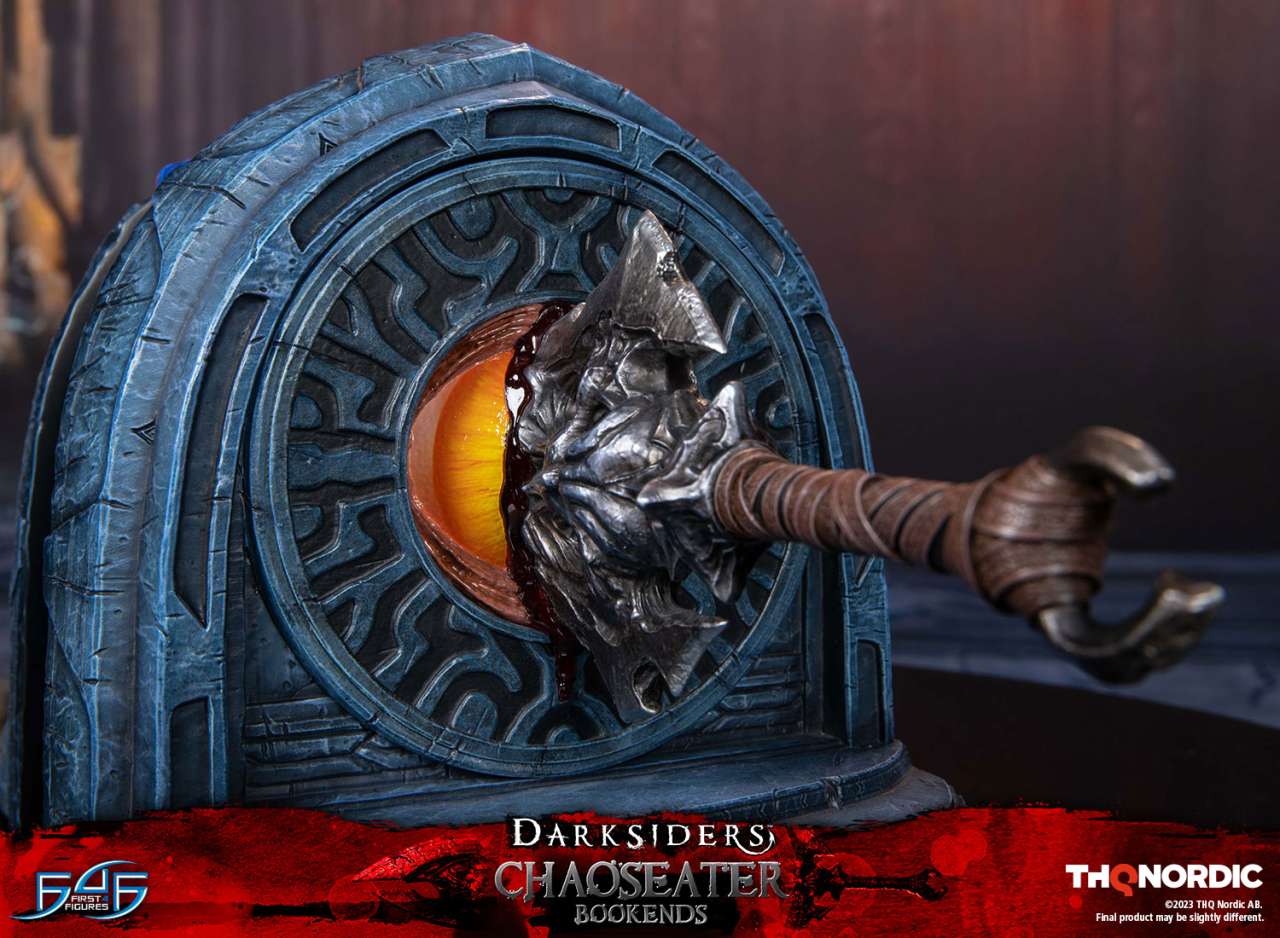 Darksiders Chaoseater Bookends