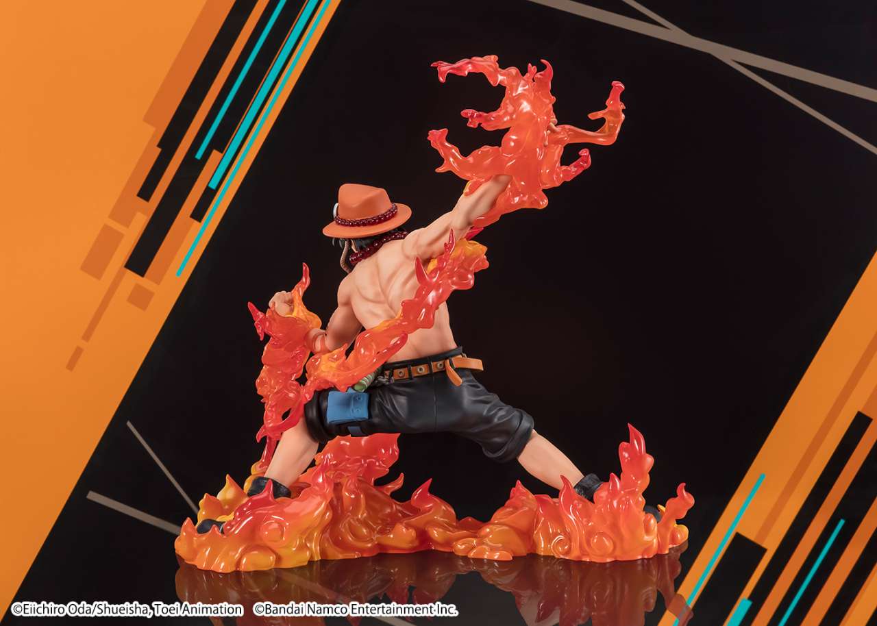 Figuarts Zero Extra BattleBST One Piece Zero Portgas D.Ace Bounty Rush 5th 17cm