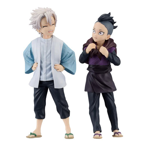 DEMON SLAYER KIMETSU NO YAIBA ICHIBAN KUJI - BONDS OF FATE 2 - B PRIZE - SANEMI SHINAZUGAWA & GENYA FIGURES