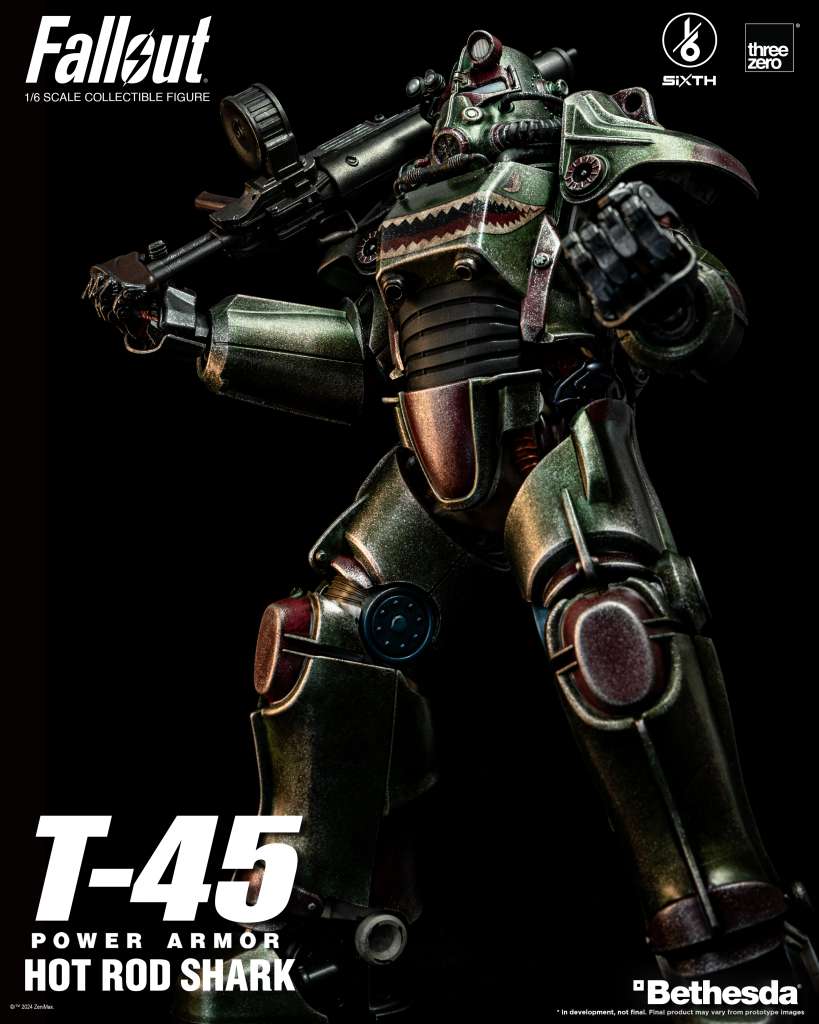 Fallout T-45 Hot Rod Shark Power Armor 1/6 Af